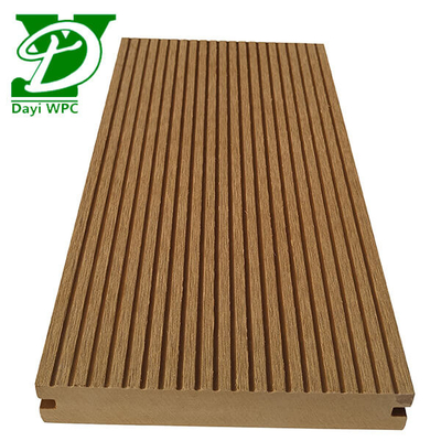 140x23mm مواد پنبه دار چوب پلاستیک مرکب سطح ساختمان قابلیت دوام