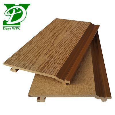 156*21mm پوشش WPC دوامدار برای تزئینات بیرونی