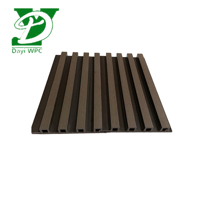 پانل دیواری ترکیبی از چوب پلاستیکی تزئینی Wpc پوشش 219x26mm