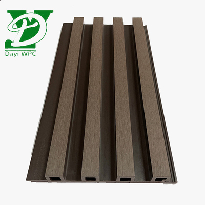 پانل دیواری ترکیبی از چوب پلاستیکی تزئینی Wpc پوشش 219x26mm