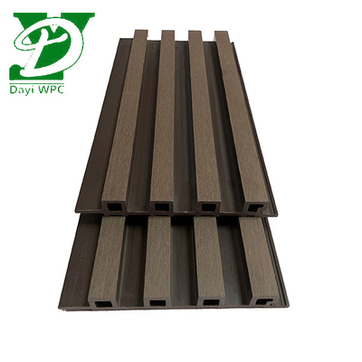 پانل دیواری ترکیبی از چوب پلاستیکی تزئینی Wpc پوشش 219x26mm